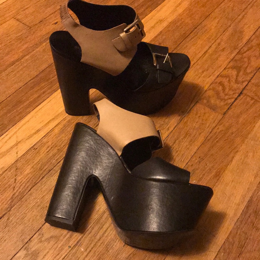 Report Signature Bruner Platform Sandals 9 1/2
